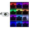 Black Oak Rock Accent Light - RGB - White Housing [MAL-RGB]